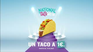 Taco Bell Tacos a 1€ anuncio