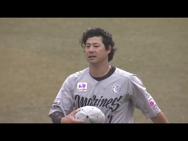 【5回表】チームを救った!! マリーンズ・藤岡裕大 セカンド後方への打球をジャンピングキャッチ!! 2025年5月25日 千葉ロッテマリーンズ 対 埼玉西武ライオンズ