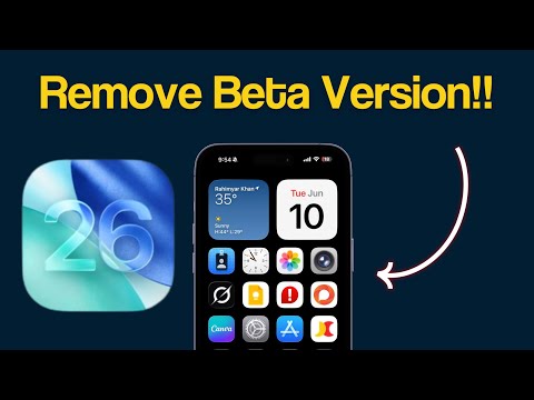 ✅ How to Remove Beta Version from iPhone iOS 26 (Developer/Public Beta)