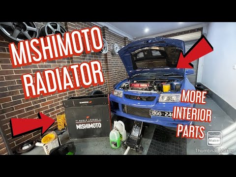 LANCER EVO 6 cooling upgrades