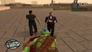 ミュータント・ニンジャ・タートルズ12: Danger Of The Ooze Test Intro 2 Gameplay Demo