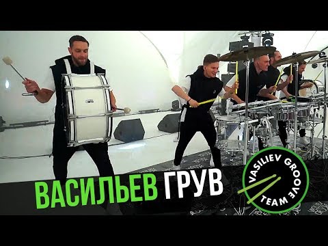 Номер Магия Барабанов от шоу барабанщиков Vasiliev Groove / Vasiliev Groove Drum Show