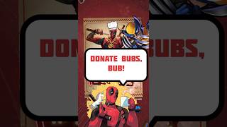 Don't Waste Your Bubs — Donate Them 🩸- Deadpool’s Diner | Marvel Snap #shorts
