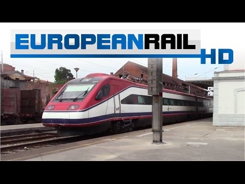 Comboios de Portugal Alfa Pendular 4000 EMU 4003 passes Pampilhosa Station