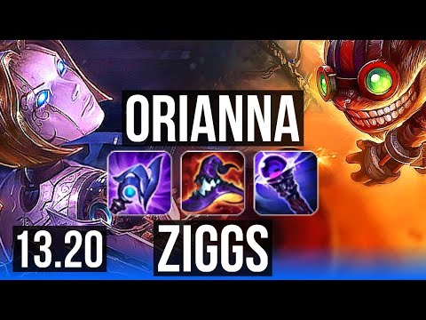ORI vs ZIGGS (MID) | 6/1/15, Rank 6 Ori, Rank 29 | KR Challenger | 13.20