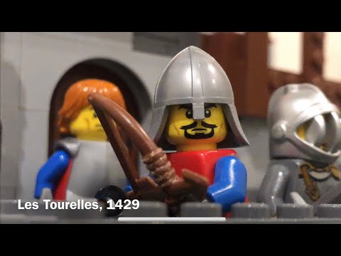 LEGO Siege of Orleans - Assault on Les Tourelles - Stop Motion