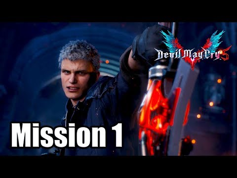 DEVIL MAY CRY 5 (2019) Gameplay Walkthrough - Mission 1 (No Commentary)