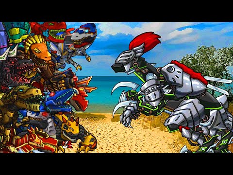 Ninja Velociraptor Song of Knight - Lv 66 - Dino Robot Battle Arena