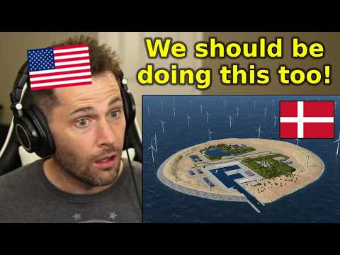 American Reacts to Denmark's Energy Islands