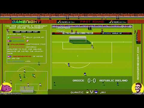 Sensible World Of Soccer online Amiga GameNight tournament