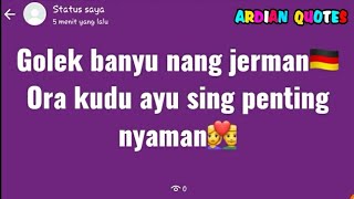Download lagu Kumpulan Caption Jowo Buat Status WA #7 mp3