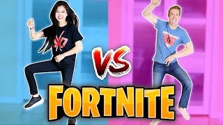 FORTNITE DANCE CHALLENGE in REAL LIFE (All Season 4 Dances) vs Chad Wild Clay