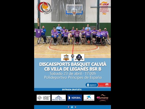 CB VILLA DE LEGANES VS DISCAESPORT CALVIA