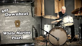 Video thumbnail for Into the Vault! Pre-Serial Ludwig Downbeat - White Marine Pearl by Steve Maxwell Drums