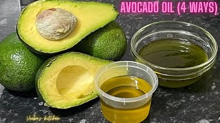 HOW TO MAKE AVOCADO OIL FROM SCRATCH(4 WAYS).HOME MADE AVOCADO OIL USING THE HOT PRESSED METHOD.