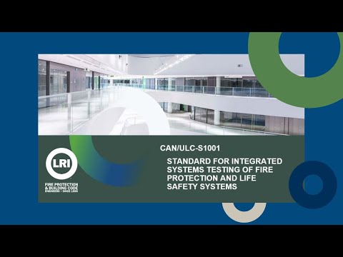 CAN/ULC S1001 Integrated Systems Testing