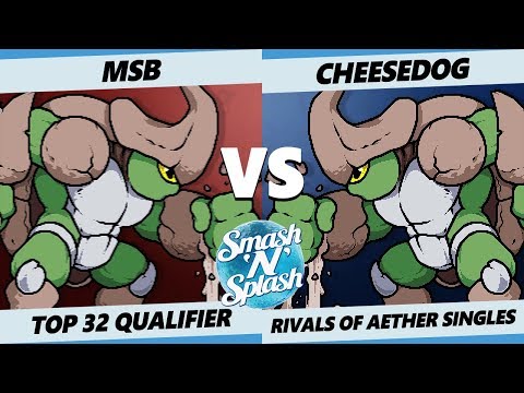 SNS5 RoA - SNT | MSB (Kragg) Vs. CG | Cheesedog (Kragg) Rivals of Aether Top 64