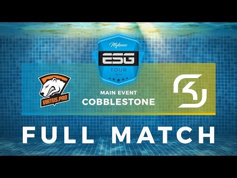 Virtus.pro vs SK - Cobblestone (Map 2) - ESG Tour Mykonos 2017 Main Event