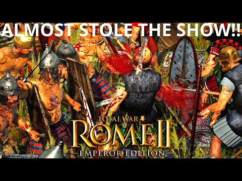 ALMOST STOLE THE SHOW!! Total War Rome 2