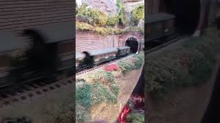 Château Chevalier expo train miniature.