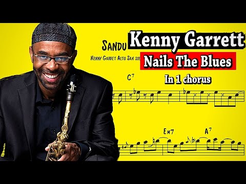 The Perfect Beginner (jazz)Blues Sax solo | by Kenny Garrett on "Sandu"