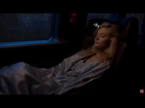 Cosy Sleeper Train on a Rainy Evening - Relaxing Background Noise Ambience for Study & Sleep🛌