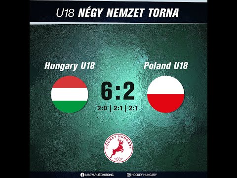 Összefoglaló - U18 Magyarország - U18 Lengyelország 6:2 20210416
