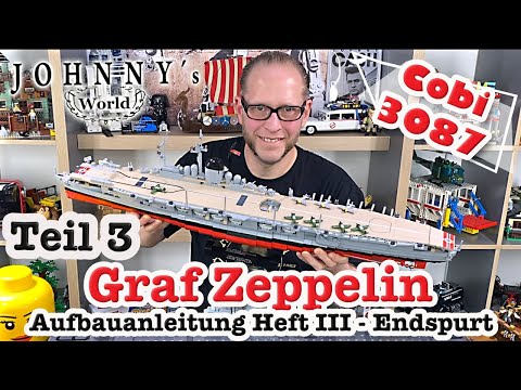 Teil 3: Cobi 3087 Graf Zeppelin Flugzeugträger Limited Edition - Endspurt... und Fazit