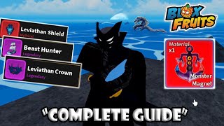 How To Spawn Leviathan COMPLETE GUIDE! STEP BY STEP | Blox Fruits Update 20