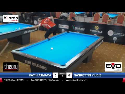 FATİH ATMACA & NASRETTİN YILDIZ Bilardo Maçı - 