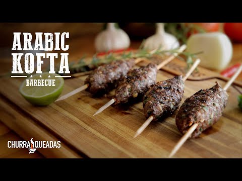 Arabic Kofta Kebab Barbecue I Churrasqueadas