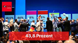 Vorläufiges Endergebnis: AfD verpasst absolute Mehrheit