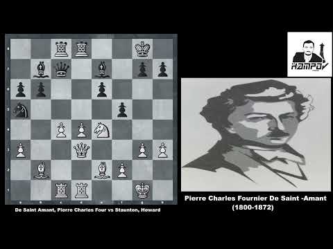 Pierre Charles Fournier De Saint -Amant (1800-1872) - Game3. #chess