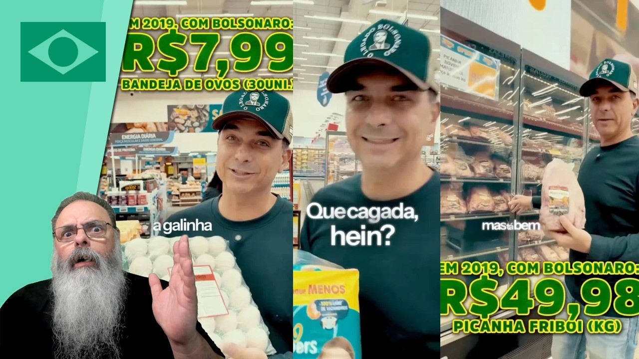 FLÁVIO mostra DESTRUIÇÃO do PODER de COMPRA do BRASILEIRO com LULA CORRUPTO no PODER