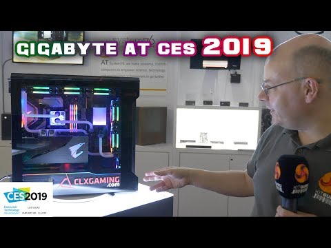 Gigabyte at CES 2019 - LEO sees the new RTX cards and...