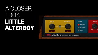 Video thumbnail for A closer look at LITTLE ALTERBOY by Soundtoys - Guide tutorial by XNB