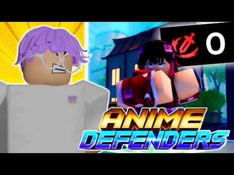 Anime Defender #1 - NOOB TO NOOB, BASIC!