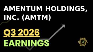 Amentum Holdings, Inc  AMTM Q3 2026 Earnings Call
