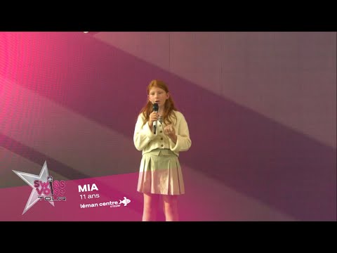 Mia 11 ans - Swiss Voice Tour 2023, Léman Centre Crissier