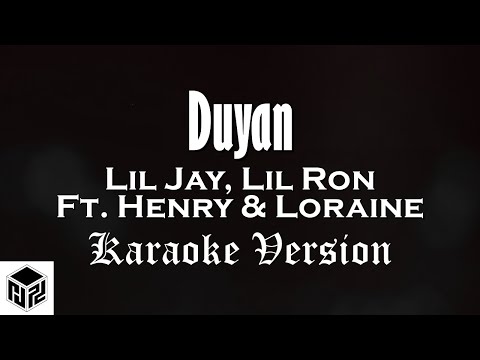 Duyan - Lil Jay, Lil Ron ft. Henry & Loraine (Karaoke Version by RJPD)