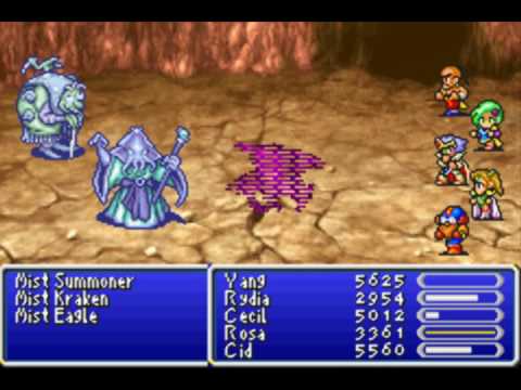 [GBA] Final Fantasy IV Advance (part 38 - Rydia`s Trial)
