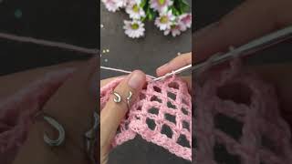 Crochet top blouse summer pattern new stitch mesh stitch