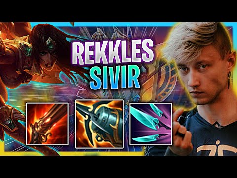 REKKLES PERFECT GAME WITH SIVIR! | FNC Rekkles Plays Sivir ADC vs Qiyana!  Season 2023