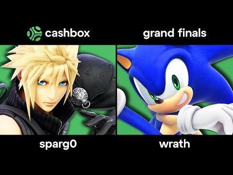Cashbox 01 Grand Finals - Sparg0 (Cloud) vs Wrath (Sonic)