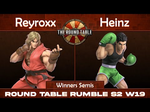 RTR S02 W19 | Reyroxx (Ken) vs Heinz (Little Mac) | Winners Semi-Final | SSBU Ultimate Tournament