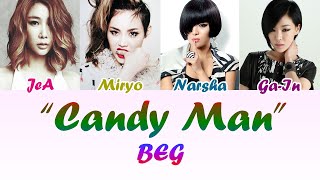 Brown Eyed Girls 브라운아이드걸스 - Candy Man Lyrics (Color Coded Han-Rom-Eng)