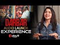 DARBAR Audio Launch Experience Ramya