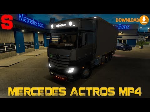 MERCEDES ACTROS MP4 [1.30x] - SiMoN3 ETS2 (+download)