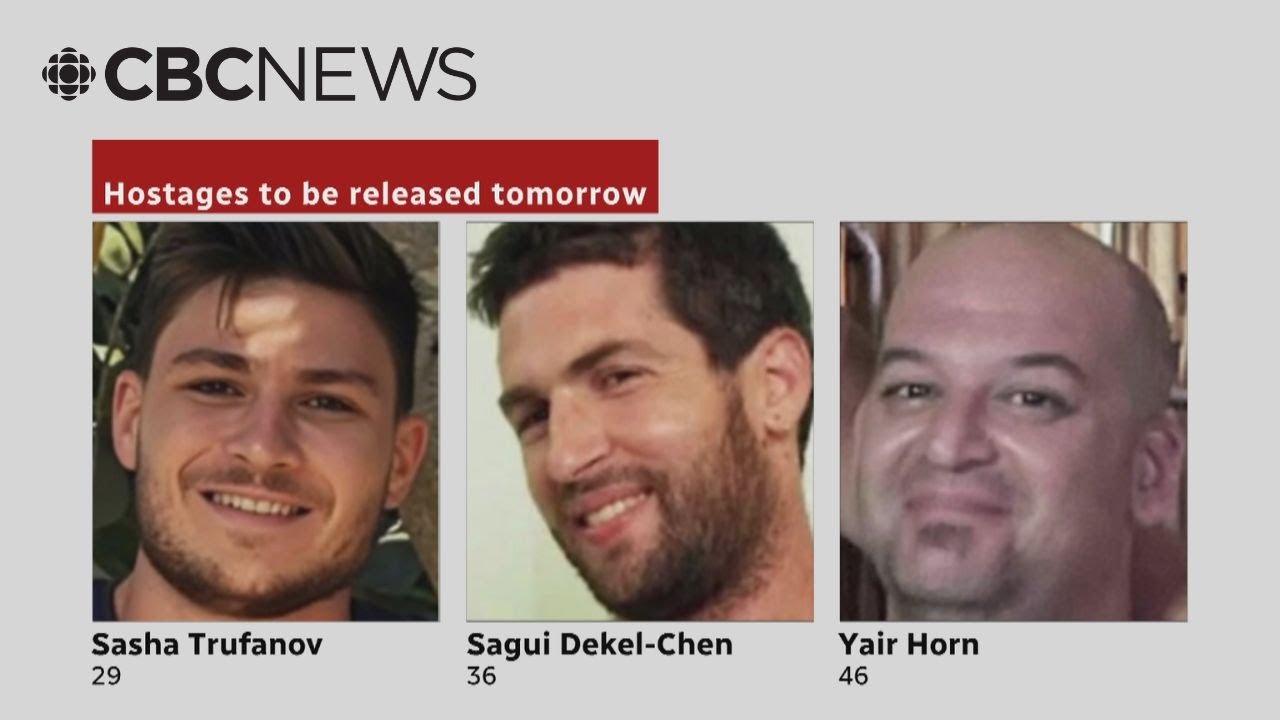 Israel, hostage families told names of 3 to be released