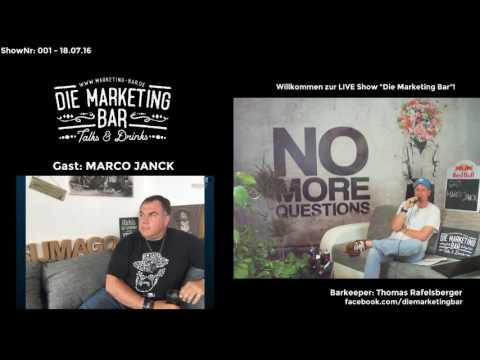 Marco Janck im Interview - Die Marketing Bar - Folge 1